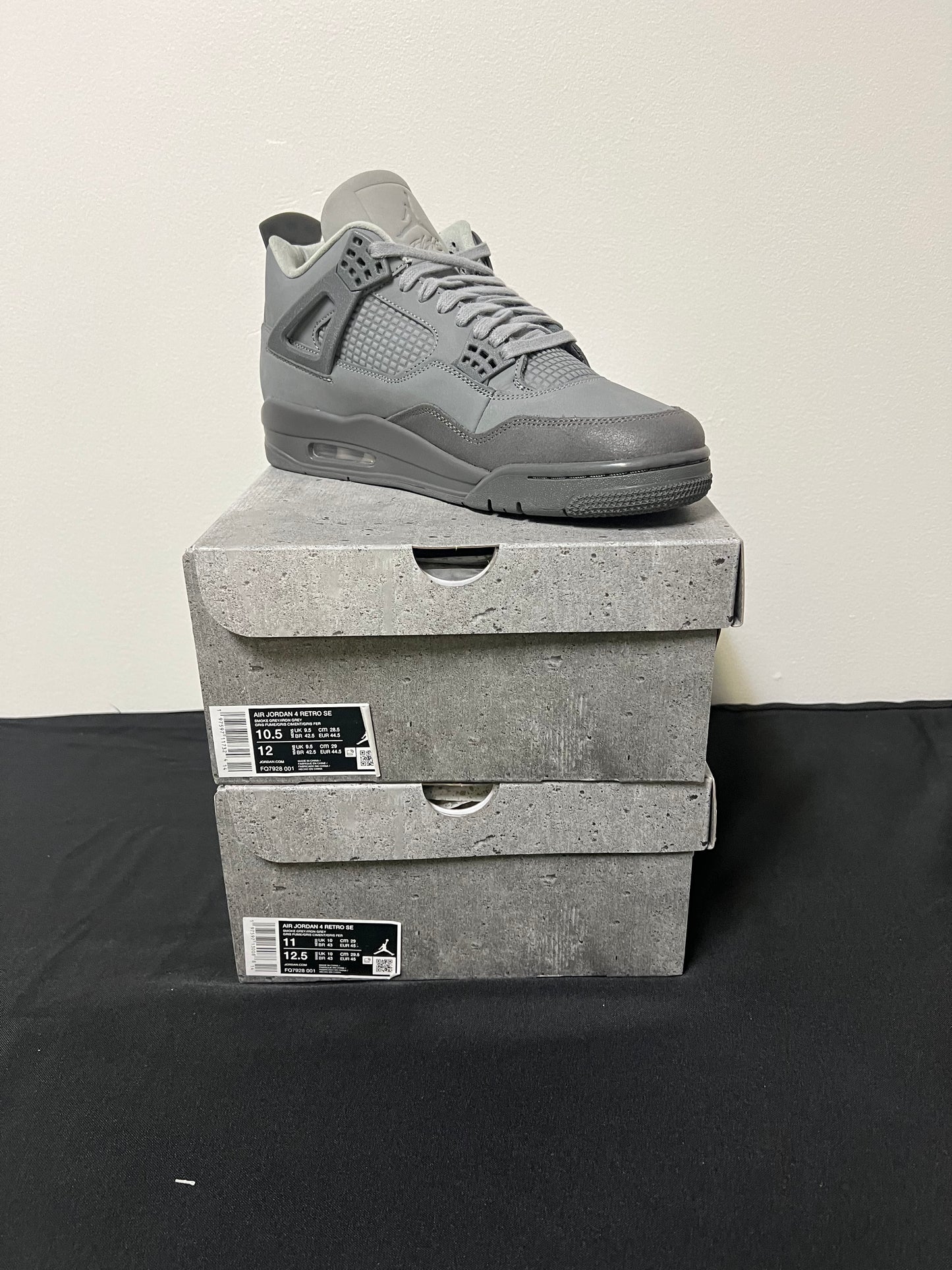 Pre Owned Jordan 4 (Wet Concrete) Size 11