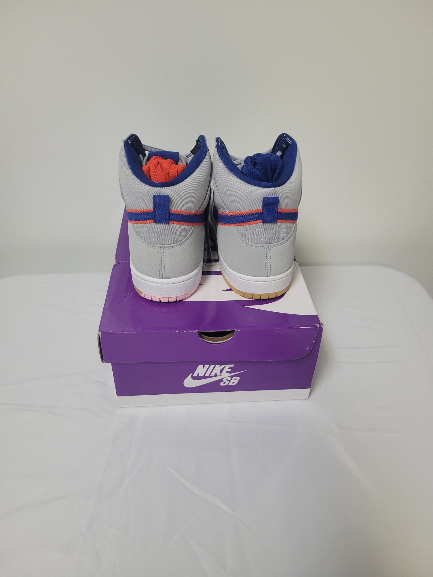 New Nike SB Dunk High PRM Size 11 Mens / 12.5 WMNS (Mets)