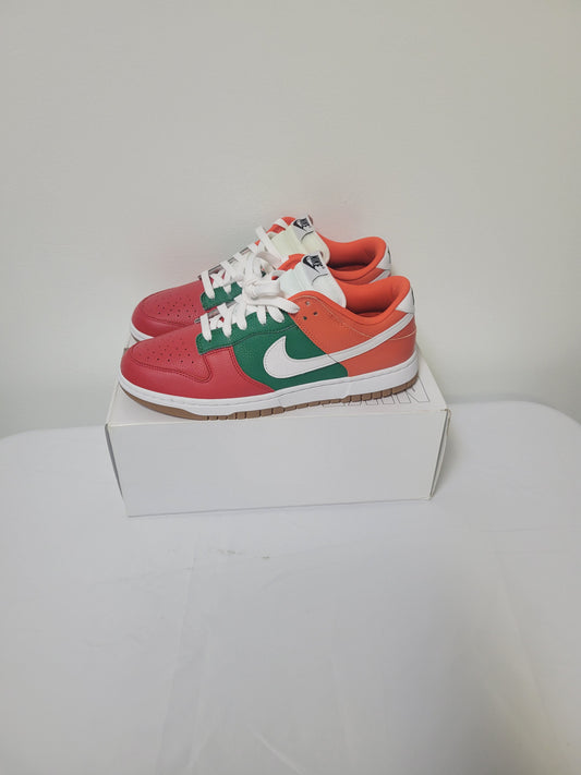 NEW Nike Dunk Low ID Custom "7 Eleven"colors Size 10