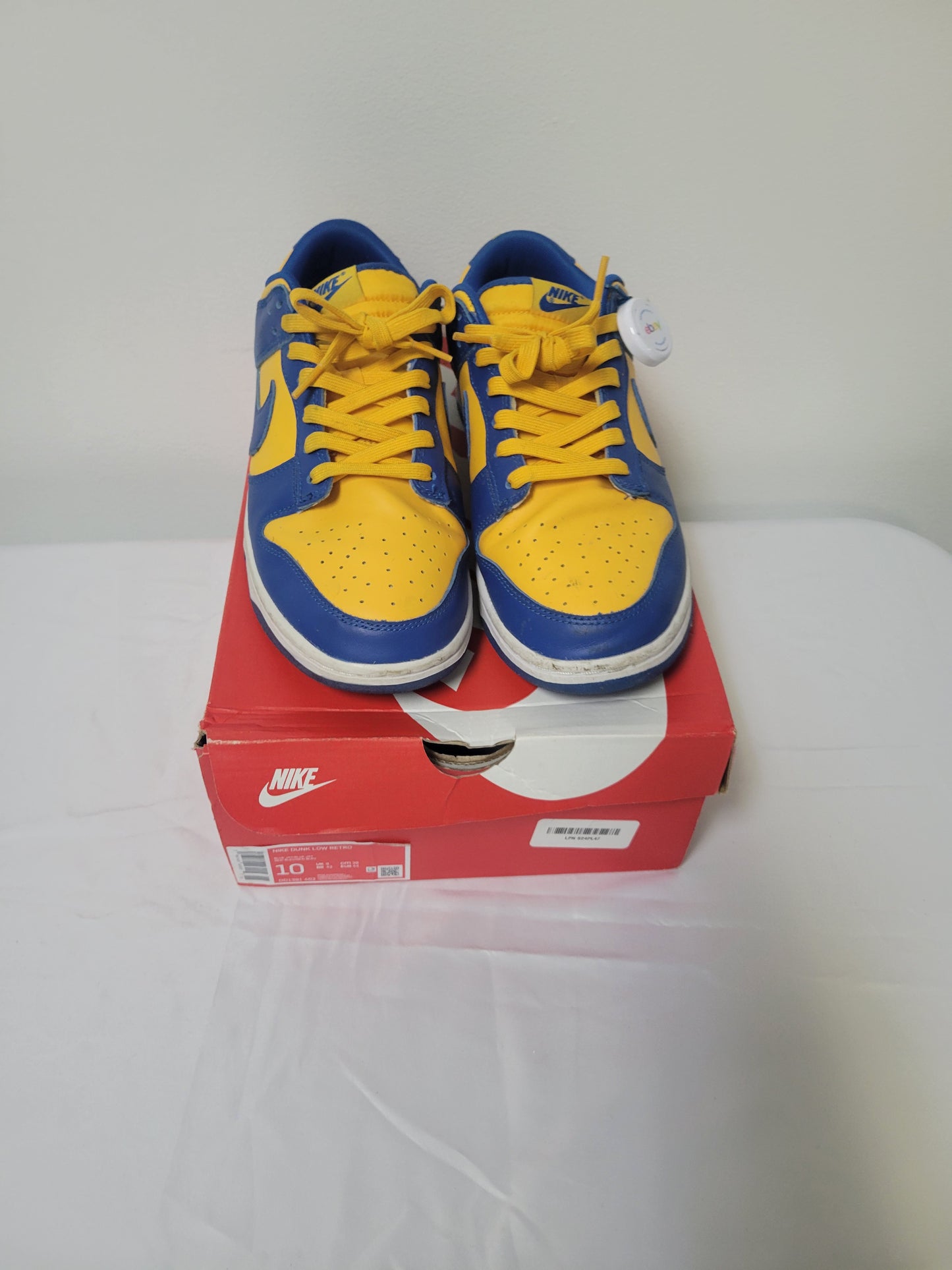 Nike Dunk Low Retro Size 10 UCLA