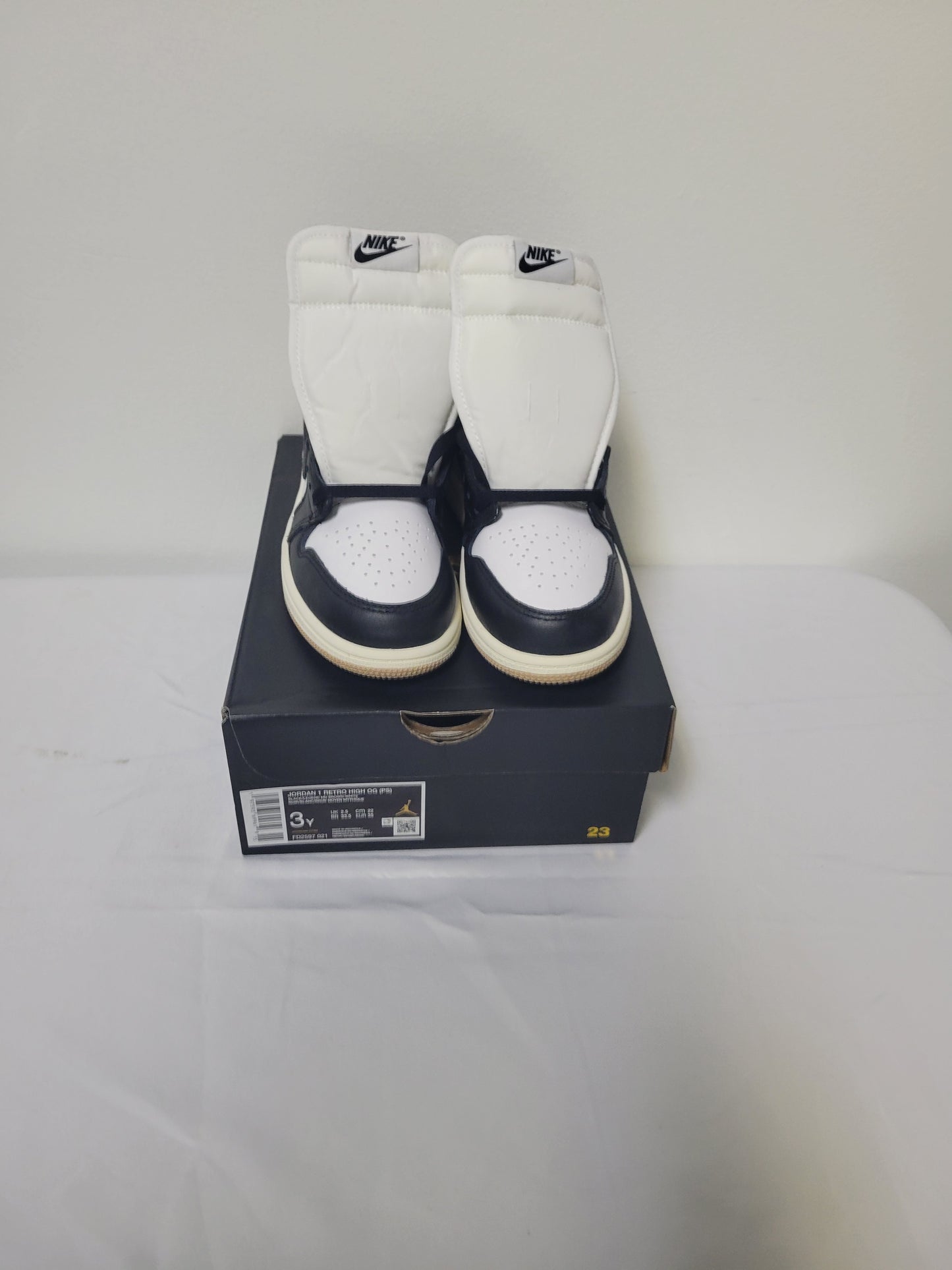 New PS Air Jordan 1 Latte OG High Size 3Y