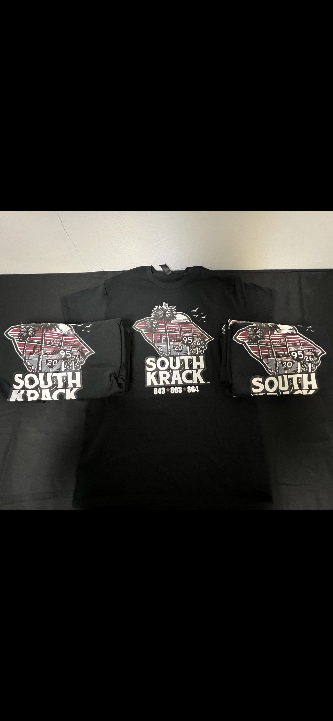 South Krack T-Shirts (Gamecocks color )